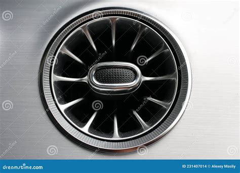 Close-up of a Car Ventilation Vent Inside of a Car Stock Photo - Image ...