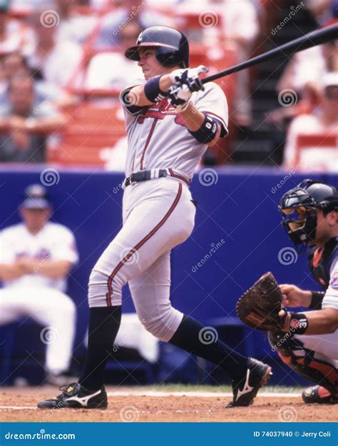 Chipper Jones Atlanta Braves Editorial Image Image Of Major