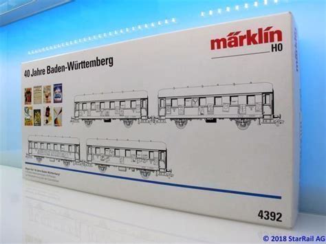 Märklin 4392 4teiliges Set "40 Jahre Baden-Württemberg" | Kaufen auf ...