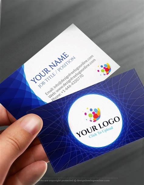 Business Cards Using Your Own Logo - HEUNYU