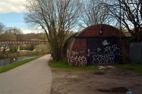 Tow Path And A Lock Up The Calder And Habiloid Cc By Sa