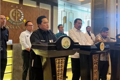 Ketua Umum Al Washliyah Dukung Langkah Erick Thohir Dan Kejagung Bersih