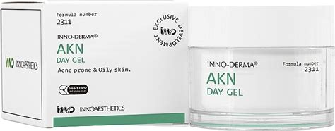 Cream Gel For Oily Skin Innoaesthetics Inno Derma Akn Day Gel MAKEUP