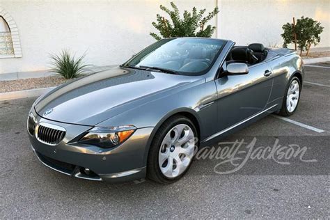 2006 Bmw 650i Convertible Vin Wbaek134x6cn76963 Classic