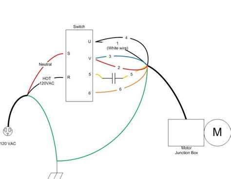 Electric Motor Wiring Diagram 220 To 110