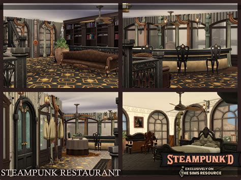 The Sims Resource Steampunked Steampunk Restaurant Nocc