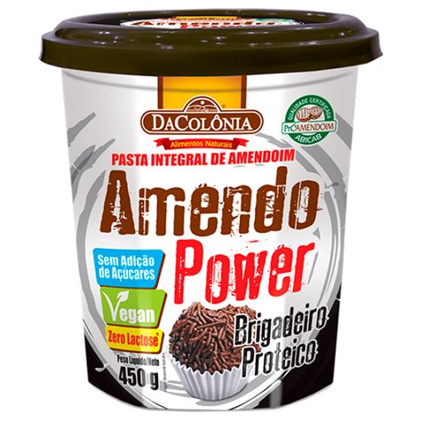 Pasta De Amendoim Power Brigadeiro Proteico G Banca