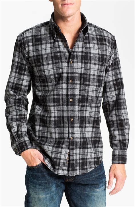 Pendleton Fireside Wool Plaid Flannel Shirt Nordstrom