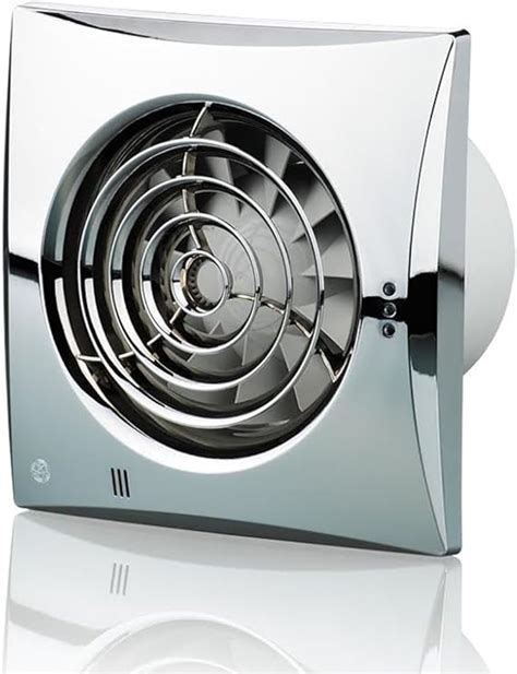 Blauberg Uk Silencieux Mm Chrome Standard Ventilateur D