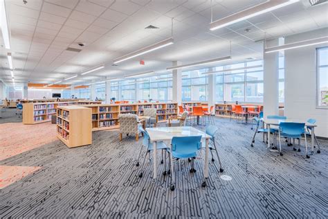 Fuquay Varina High School Library Barnhill Contracting Company