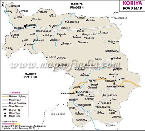 Koriya Road Map