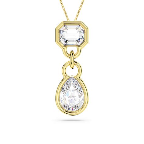 Swarovski Dextera Pendant Mixed Cuts White Gold