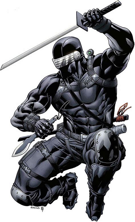 snake eyes gi joe marvel comics larry hama ninja character