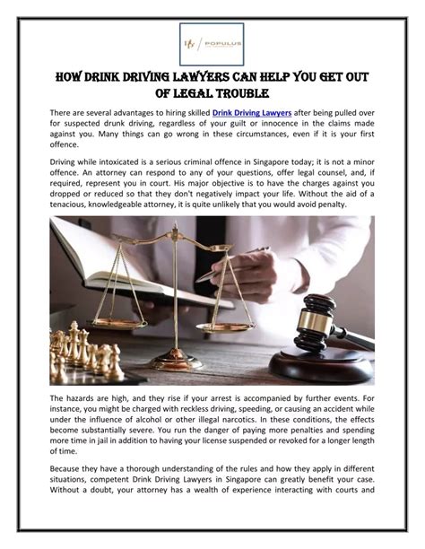 Ppt How Drink Driving Lawyers Can Help You Get Out Of Legal Trouble