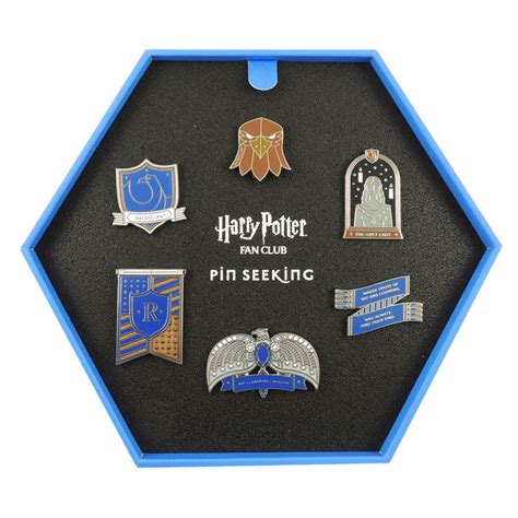 First Edition Ravenclaw Enamel Pins House Set Wizarding World