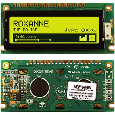 Newhaven Display International NHD 12232WG EYYH V A LCD Graphic