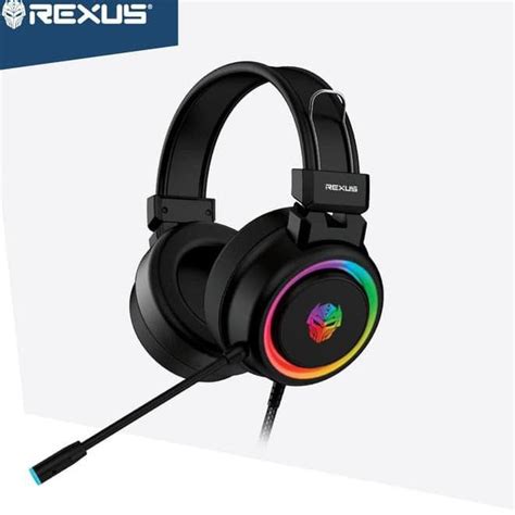 Jual Rexus Headset Gaming Vonix F30 Dengan LED RGB Dan Free Splitter