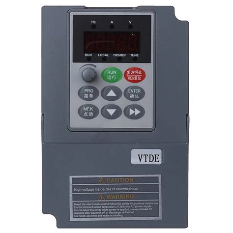 Kw Hp A Vac Single Phase Variable Frequency Drive Inverter Vsd