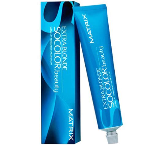Купить Matrix SOCOLOR beauty Стойкая крем краска для волос UL AV Extra Blonde Ash Violet Блонд