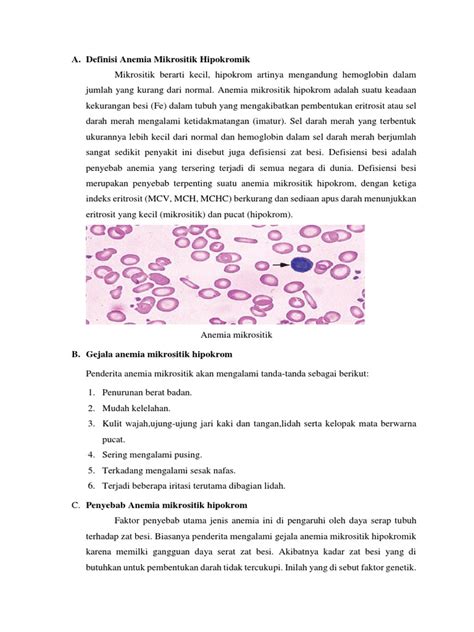 Anemia Mikrositik Hipokromik Pdf