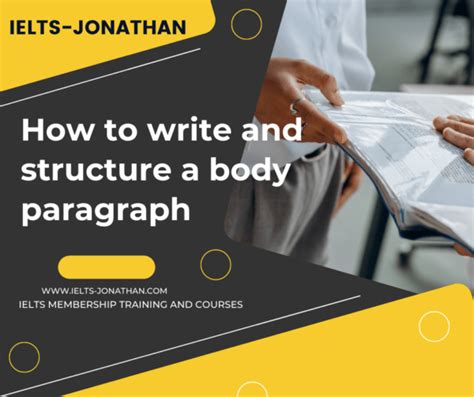 How To Write The Main Body For IELTS Task 1 IELTS Training With Jonathan