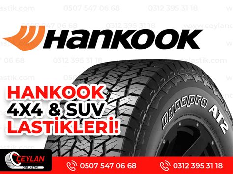 Hankook 4x4 SUV Lastikleri Ceylan Oto Lastik