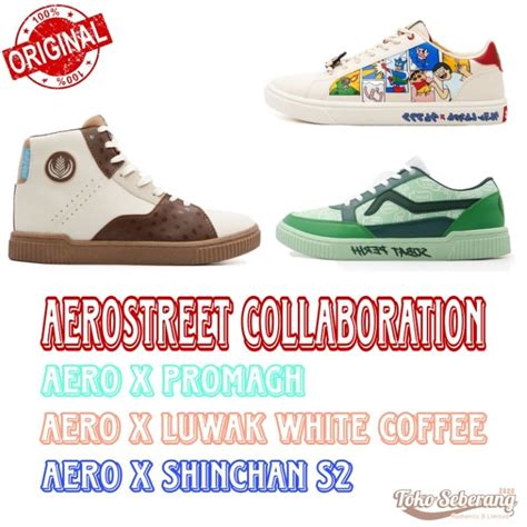 Jual Original Limited Aerostreet Luwak White Coffe Aerostreet