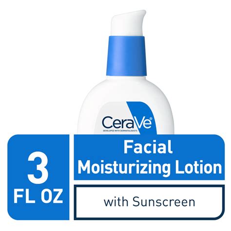 Cerave Am Face Moisturizer With Broad Spectrum Protection Spf 30 3 Oz