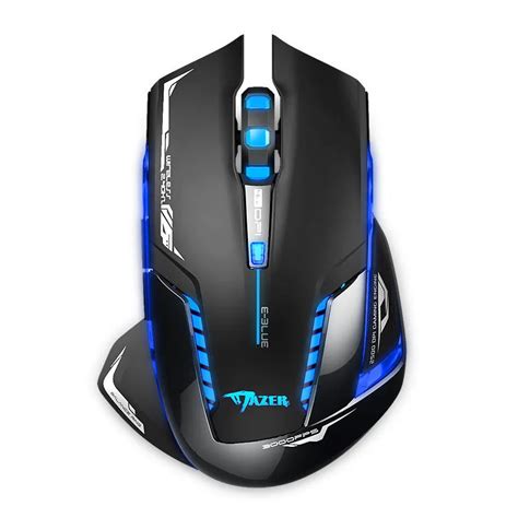 E 3lue E Blue Mazer II 2500 DPI Blue LED 2.4GHz Optical Wireless Gaming ...