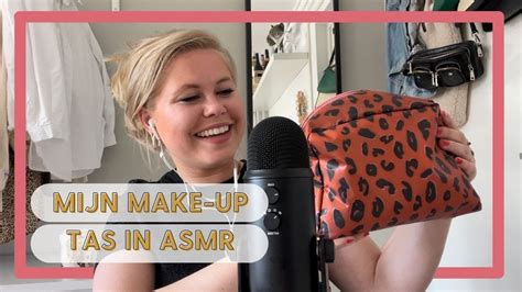 ASMR Wat Zit Er In Mijn Make Up Tas Tapping Fluisteren