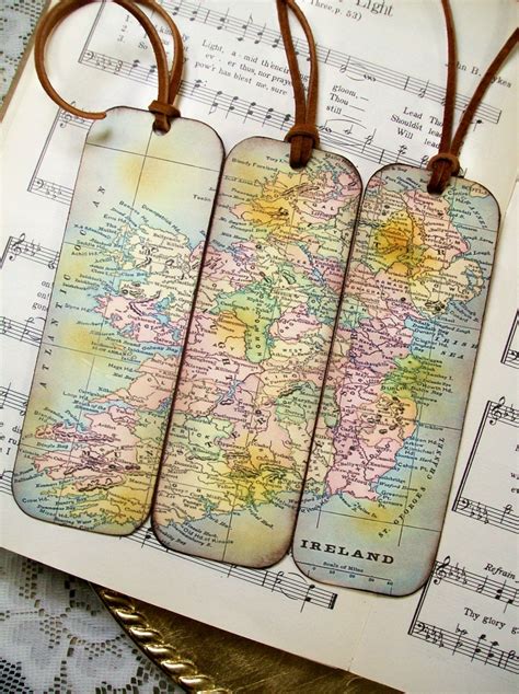 Felt Bookmark Bookmark Gifts Bookmark Ideas Old World Maps Old Maps