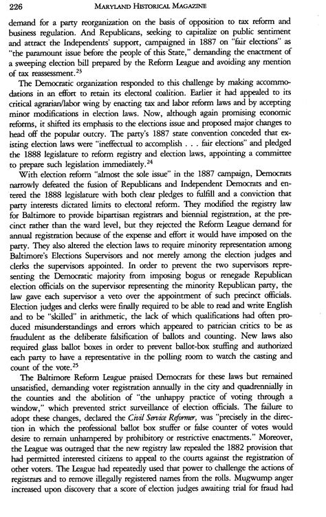 Argersinger, "From Party Tickets to Secret Ballots. . .", Image No: 13