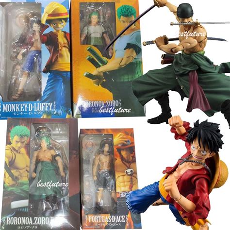 Articulado One Piece Roronoa Zoro Monkey D Luffy Portgaz D Ace Shf