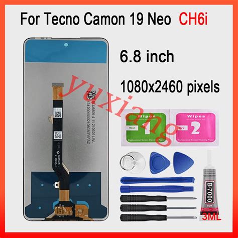 Original For Tecno Camon Ce Ce J Ce H Lcd Camon Pro P P