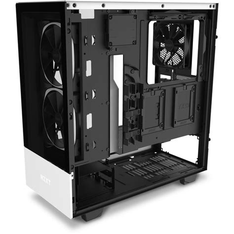 NZXT H510 Elite Mit Sichtfenster Midi Tower Ohne Netzteil Weiss Midi