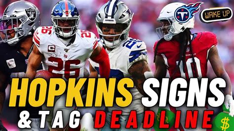 DeAndre Hopkins Fantasy Outlook In Tennessee Franchise Tag Deadline