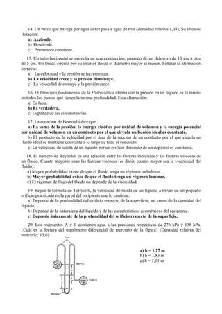 Preguntas de Teoría temas 11 12 Soluciones PPT