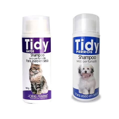 Tidy Shampoo Seco Perfumado Para Perros Y Gatos Farmacia Roubillard