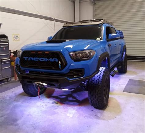 Voodoo Blue Tacoma Rock Lights By Thirteen Superior Mobile By Thirteen