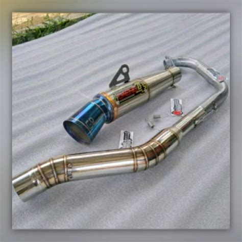 Daeng Sai Conical Open Pipe Open Spec For Exhaust Pipe For Raider