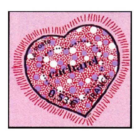 Timbre France Yvert No 3747B 3748B Coeur St Valentin Cacharel