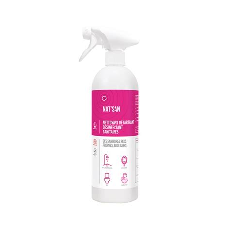 Nettoyant D Tartrant D Sinfectant Sanitaire Aux Biosurfactants Ecocert