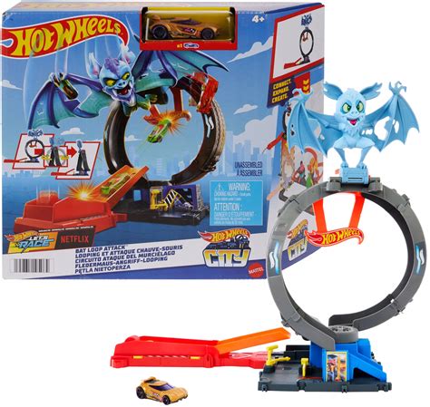 HOT WHEELS CITY TOR PĘTLA NIETOPERZA AUTKO HTN Cena Opinie Samochody i