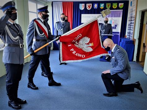 M Insp Marcin Malinowski Nowym Komendantem Tczewskiej Policji