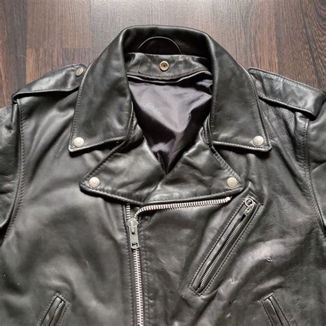 Vintage S Rare Schott Nyc Perfecto Biker Heavy Leather Jacket Usa