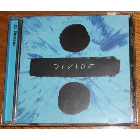 ÷ (Divide) by Ed Sheeran, CD with techtone11 - Ref:118729110