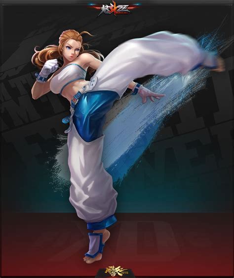 Lee Won Hee Xuan Dou Zhi Wang Martial Arts Anime Martial Arts Girl Female Fighter