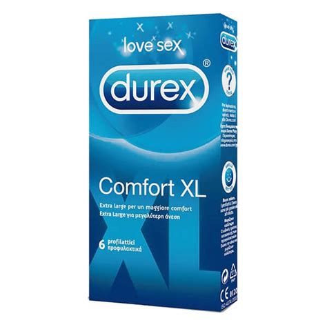 DUREX Comfort XL презервативи 6 парчиња