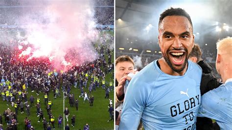 Fotboll Malmö Ff Svenska Mästare 2023 Kiese Thelin Guldhjälte Efter