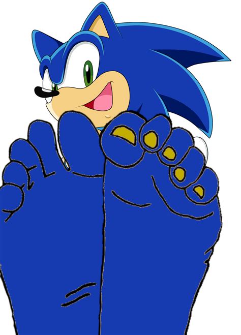 Sonic The Hedgehog S Feet Gold Polish By Bernadettedonaldson On Deviantart